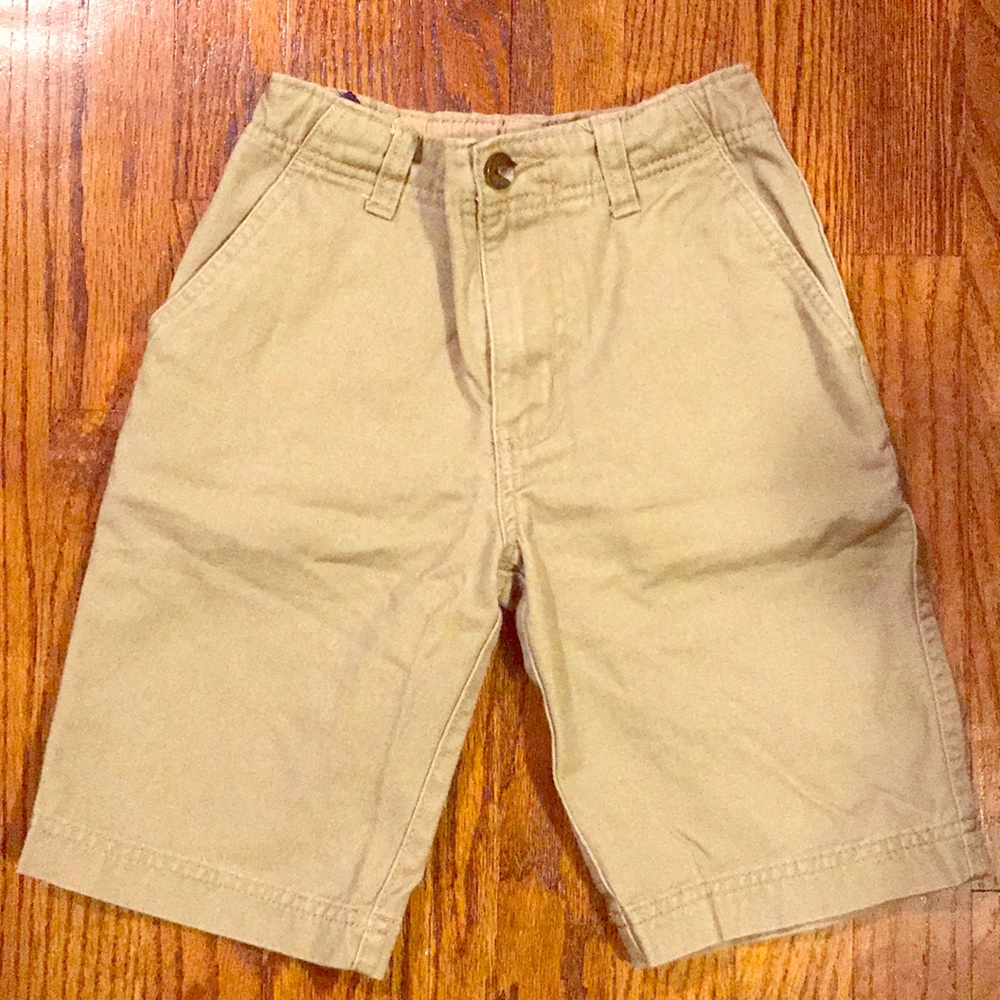 Boys khaki shorts